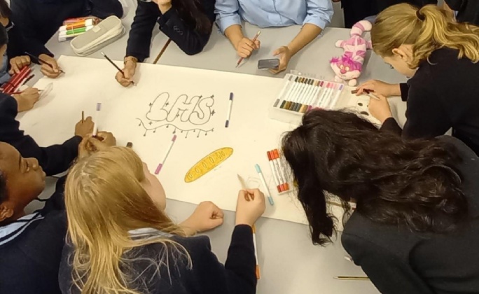 Latest News » Leicester High School's Big Draw Festival Experience